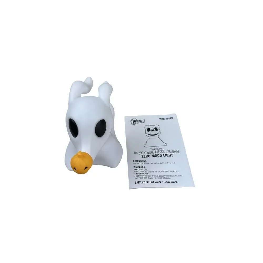 The Nightmare Before Christmas Zero Mood LED Light Lamp Works